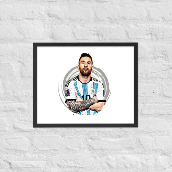 Lionel Messi Framed Poster - Premium Matte Print | Football Wall Art - Image 10