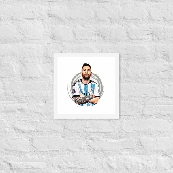 Lionel Messi Framed Poster - Premium Matte Print | Football Wall Art - Image 17