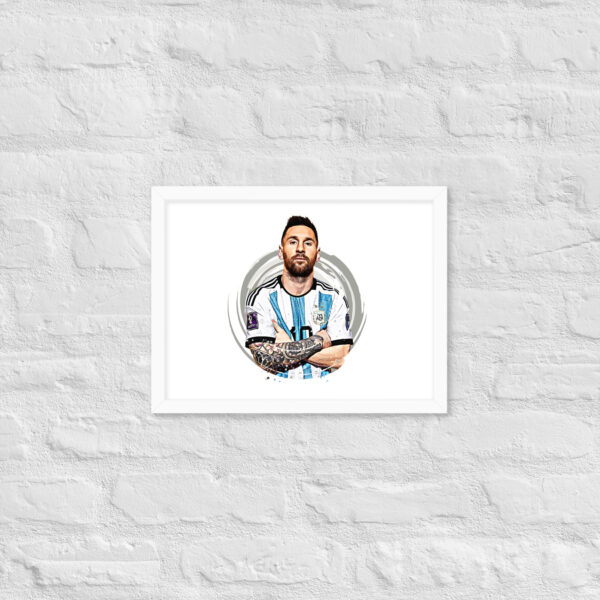 Lionel Messi Framed Poster - Premium Matte Print | Football Wall Art - Image 18