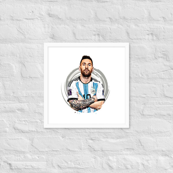 Lionel Messi Framed Poster - Premium Matte Print | Football Wall Art - Image 21