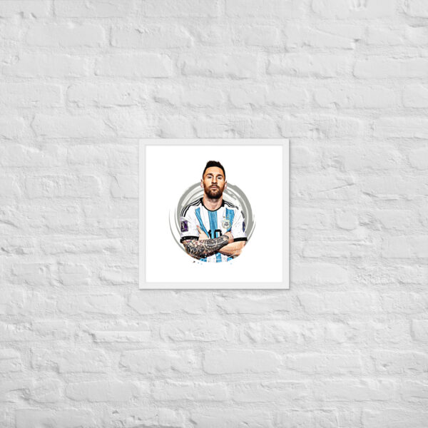 Lionel Messi Framed Poster - Premium Matte Print | Football Wall Art - Image 23
