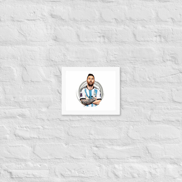 Lionel Messi Framed Poster - Premium Matte Print | Football Wall Art - Image 14