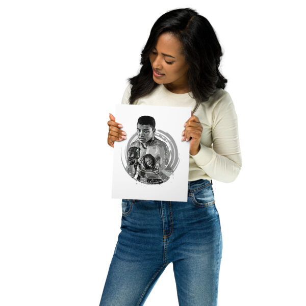 G.O.A.T Mohammed Ali Metal print - Image 2